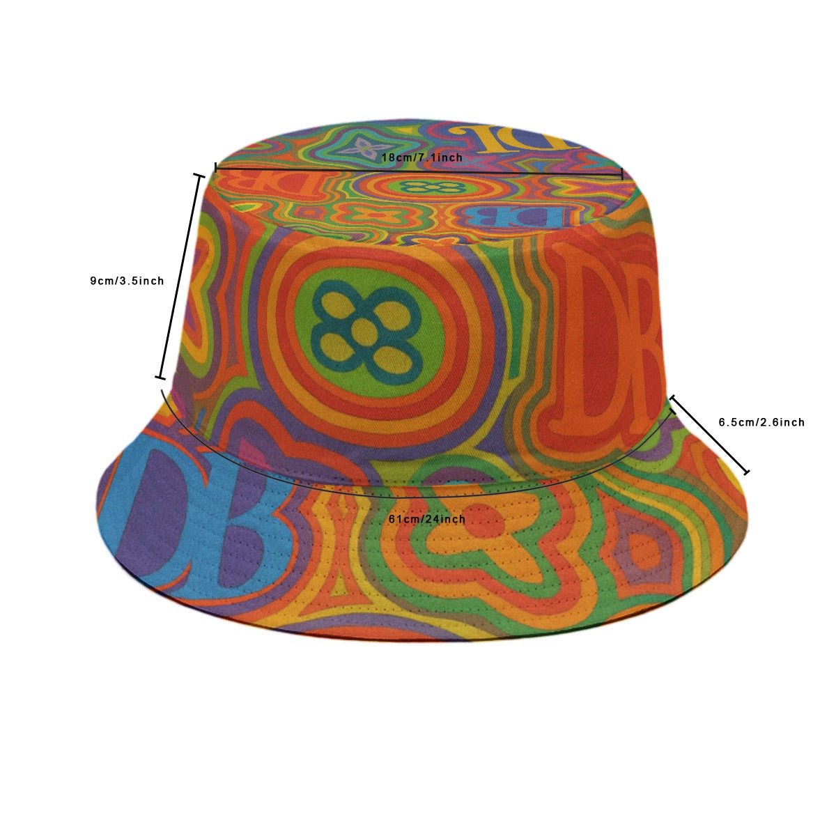 Daniele Bucci colorful Bucket Hat