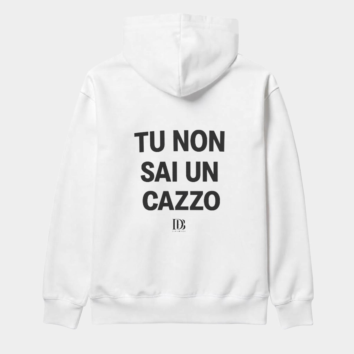 Tu non sai un cazzo Unisex Pullover Hoodie
