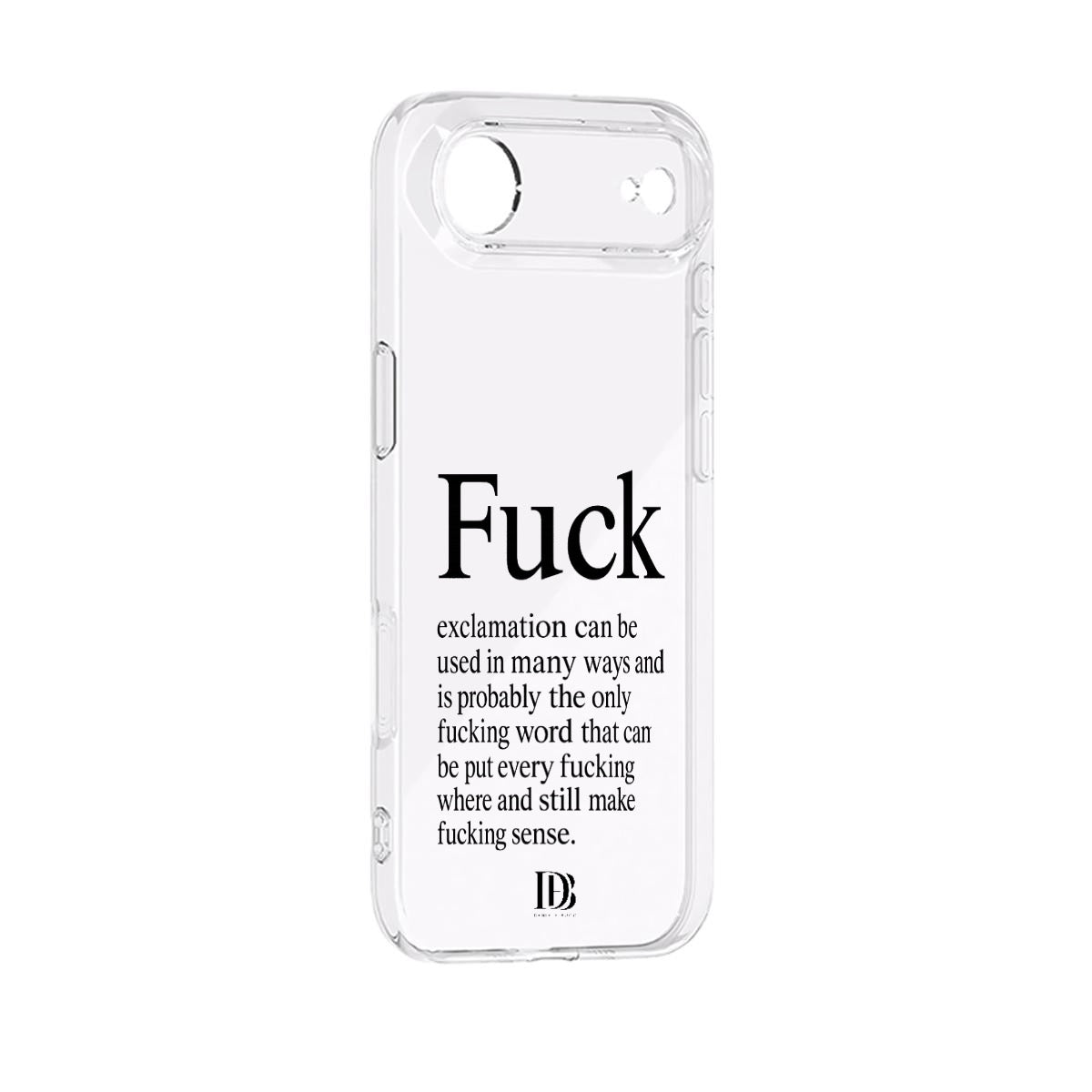 Fuck iPhone 17 Series Mobile Phone Case