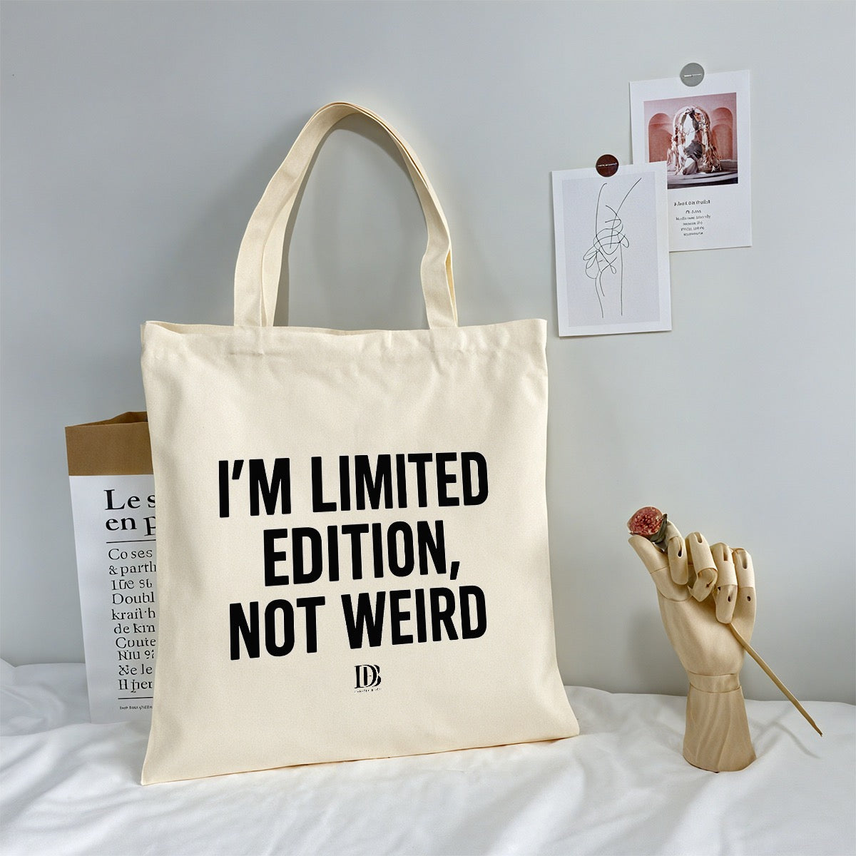 I’m limited edition not weird Shopping bag