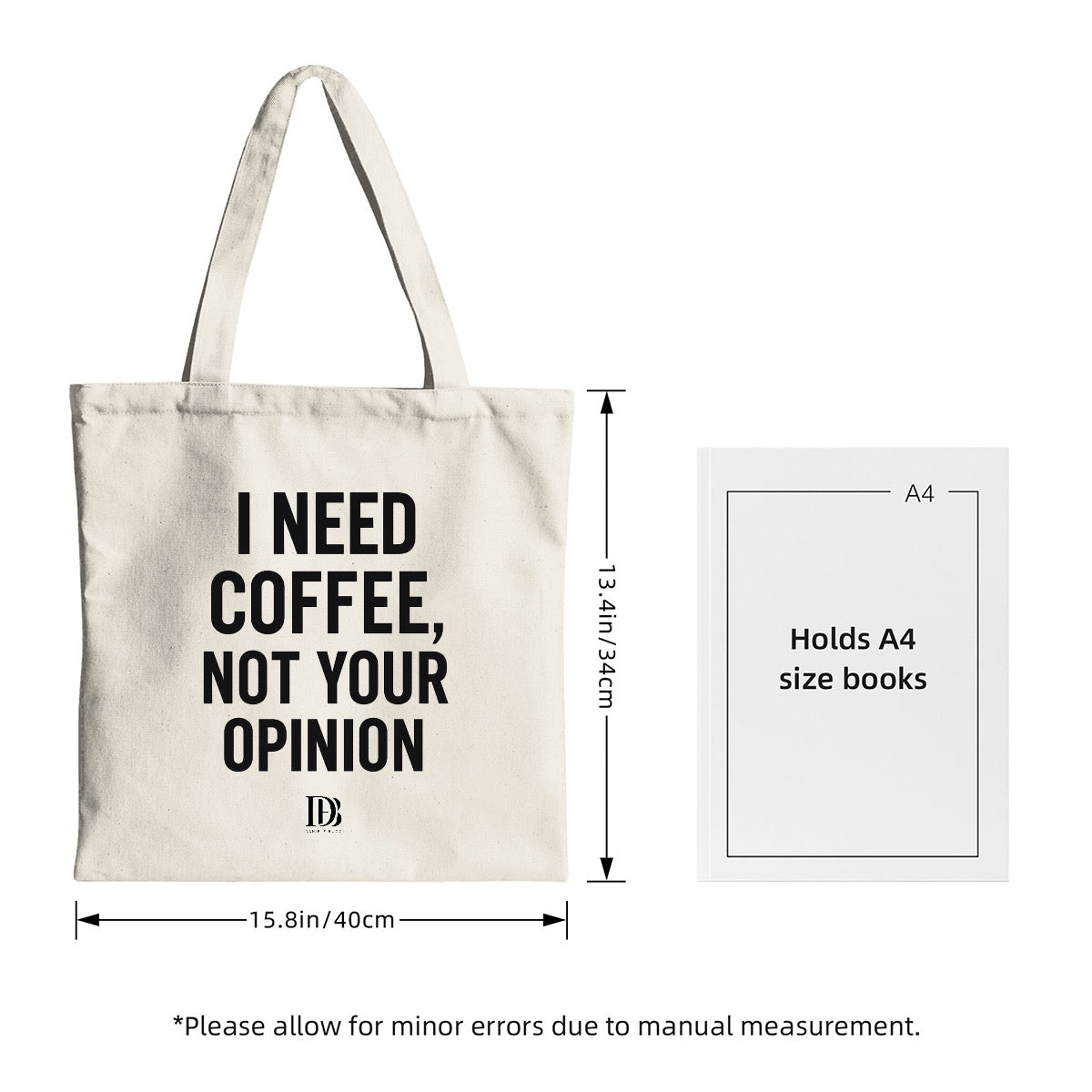 I need coffee not your opinion Shopping Bag