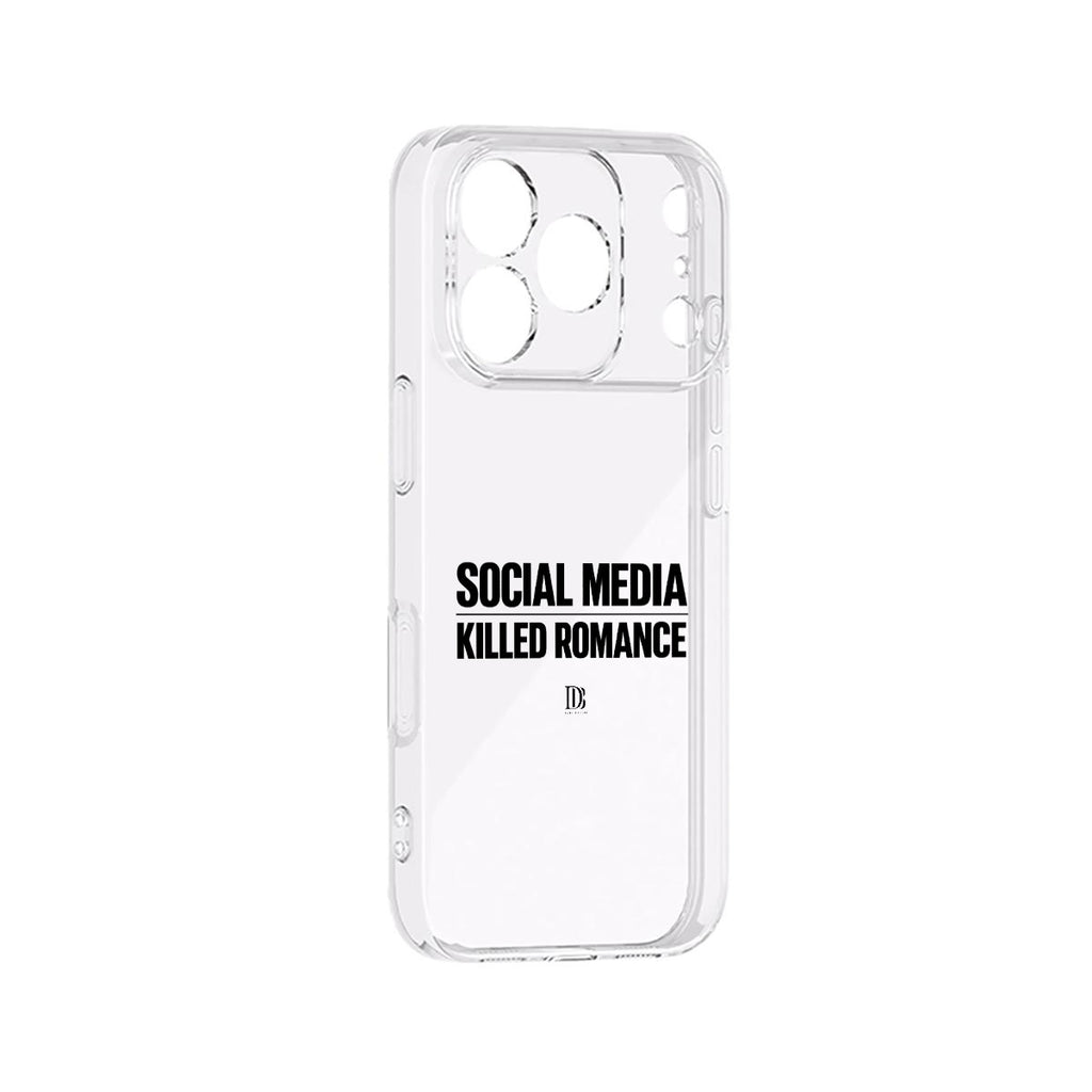 Social media killed romance iPhone 17 Series Mobile Phone Case