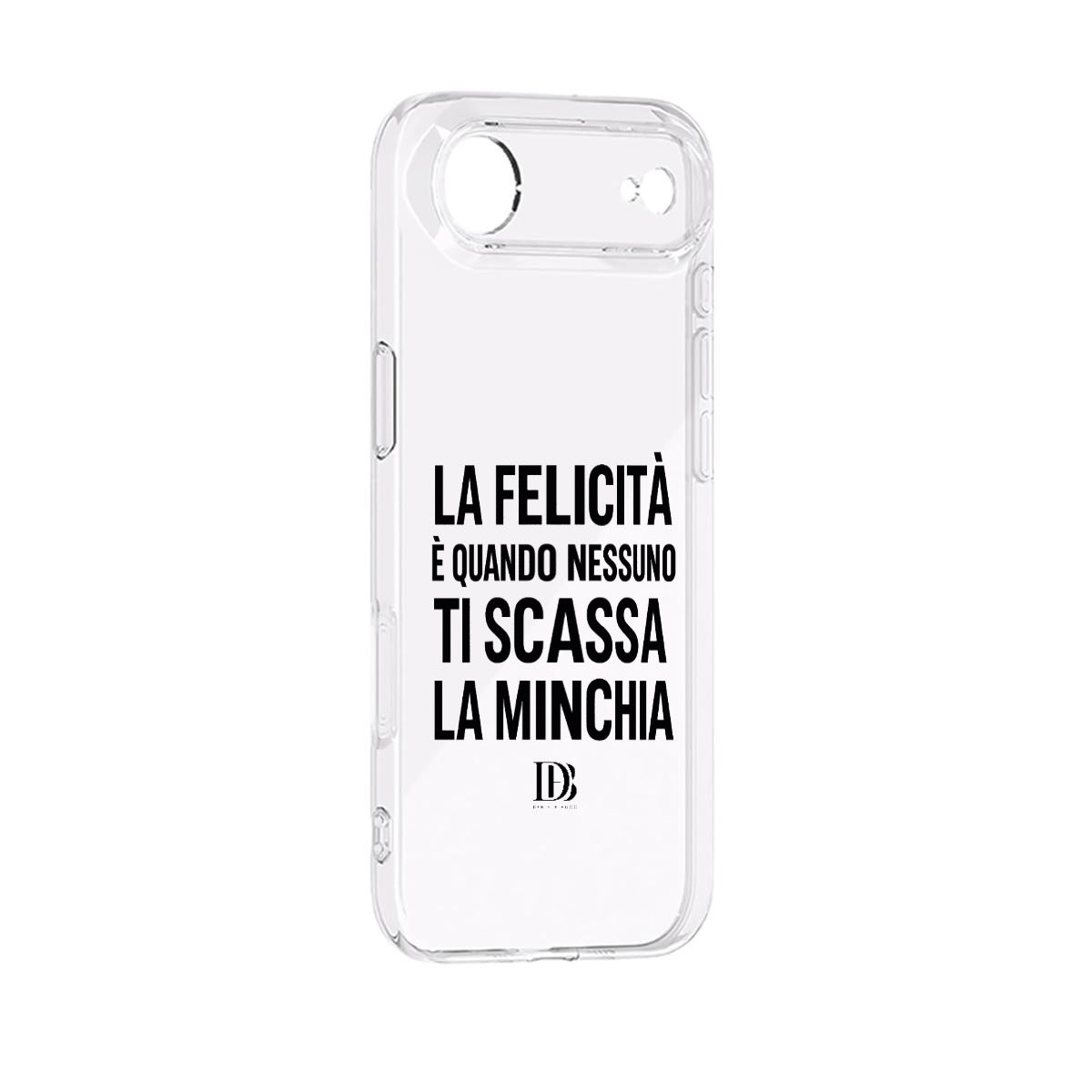 La felicità è quando nessuno ti scassa la minchia iPhone 17 Series Mobile Phone Case