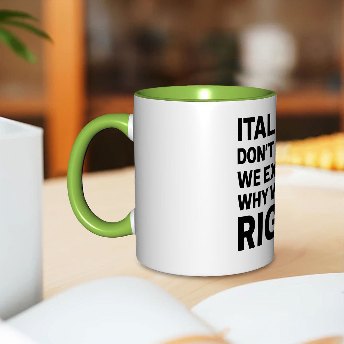 Italians don’t argue we explain why we are right 11oz Mug