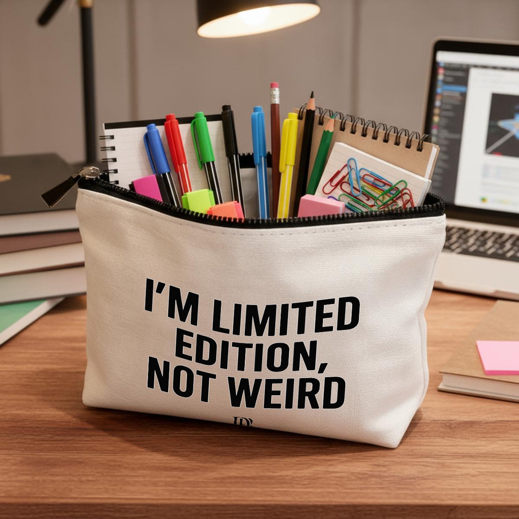 I’m limited edition not weird 
Travel Organizer Bag