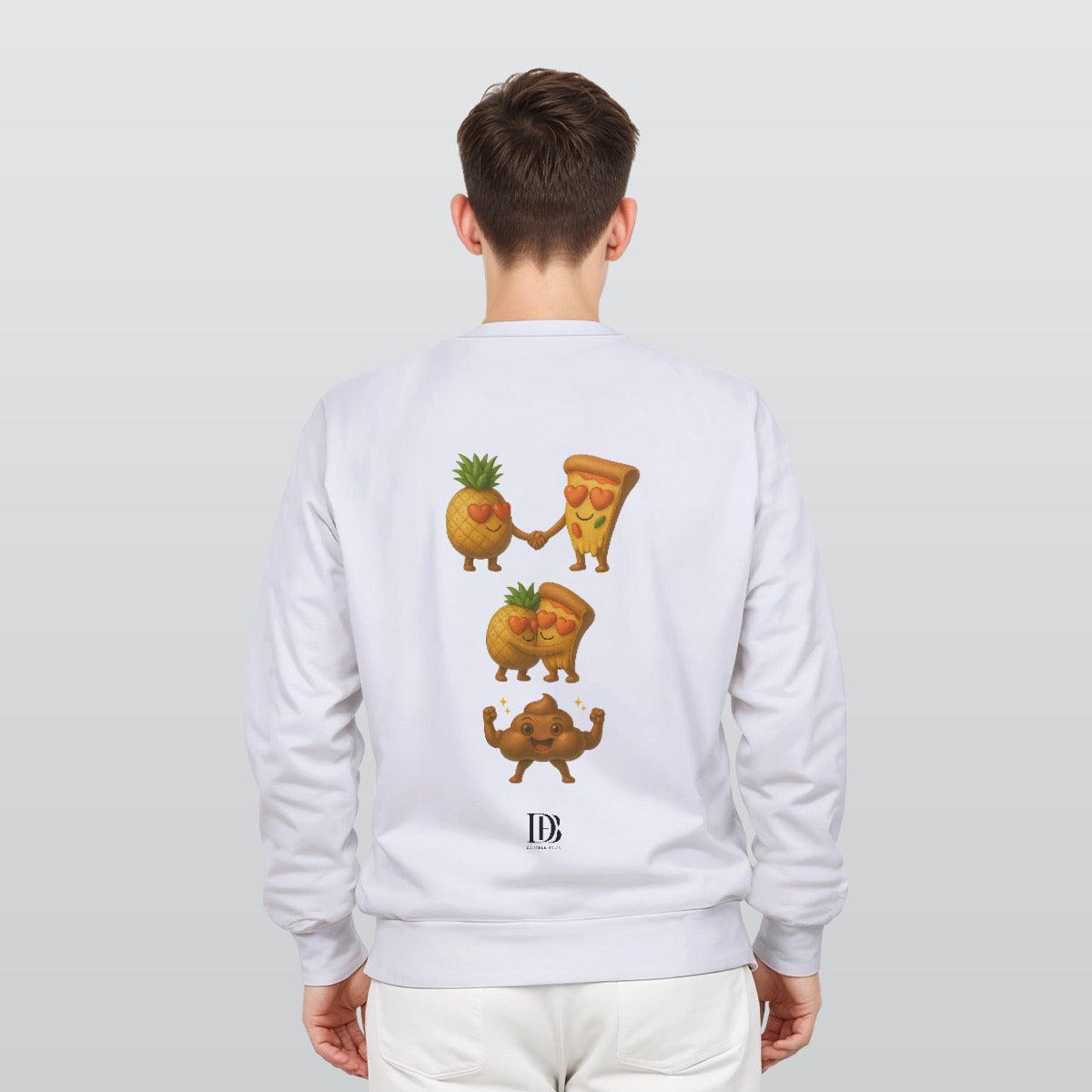 No pineapple on pizza Unisex Sweatshirt