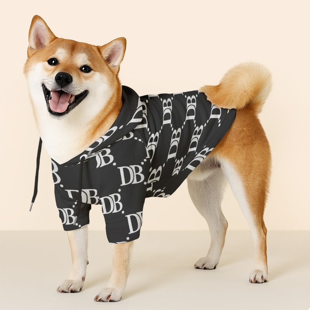 Daniele Bucci black and white pet Hoodie Sweatshirt