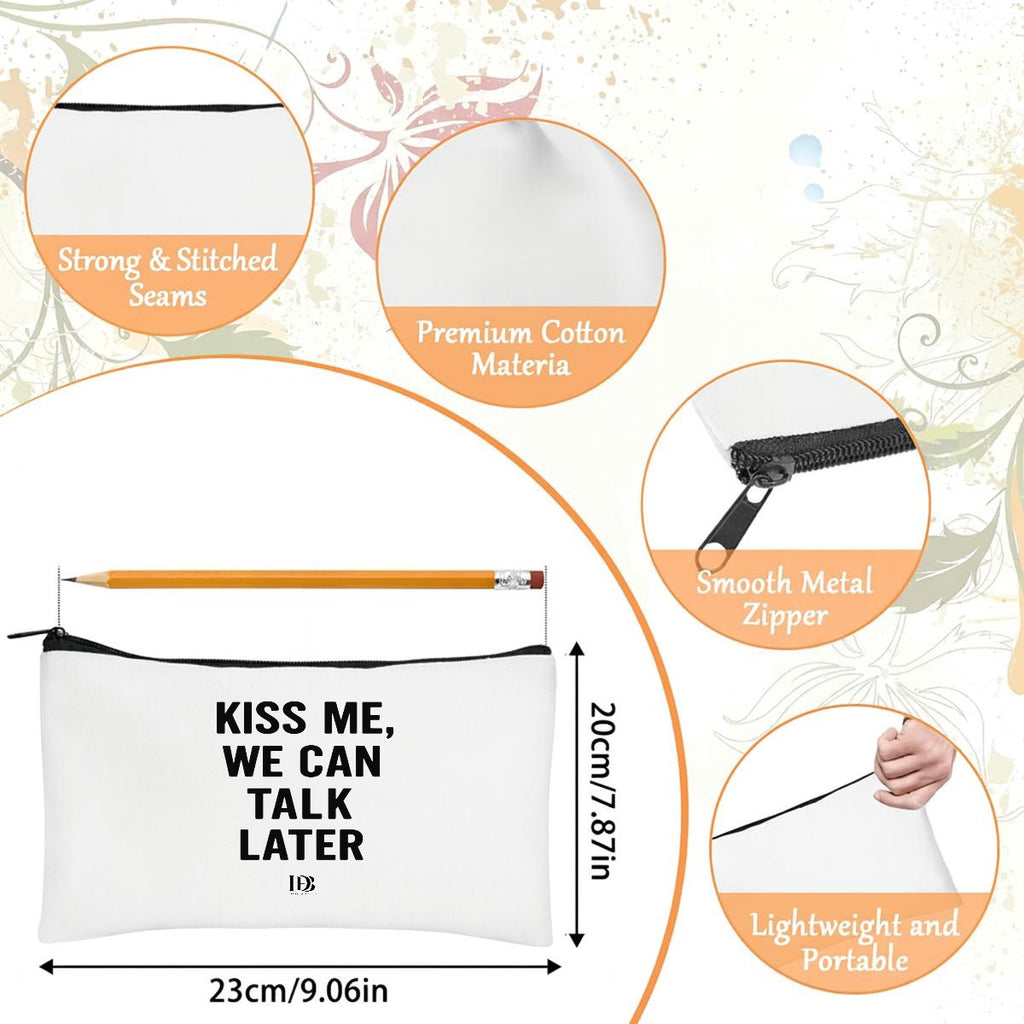 Kiss me we can talk later Travel Organizer bag