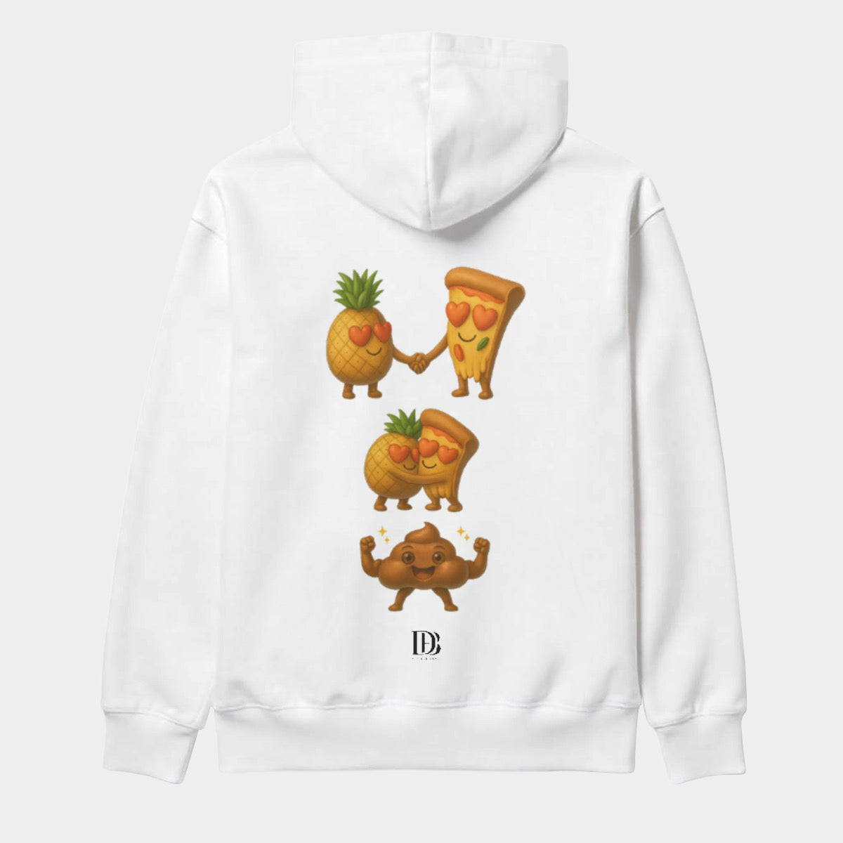 No pineapple on pizza Unisex Pullover Hoodie