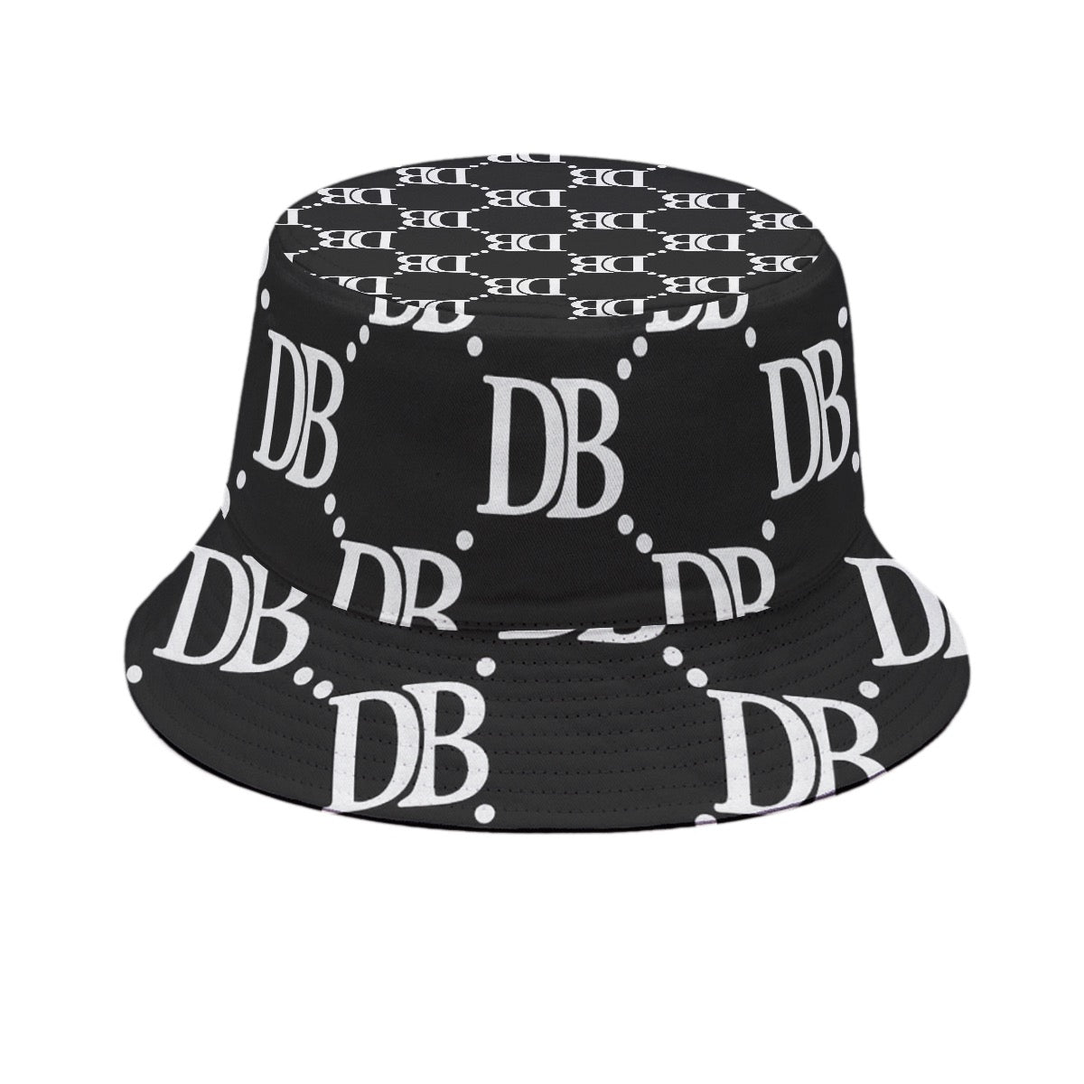 Daniele Bucci black and white Bucket Hat