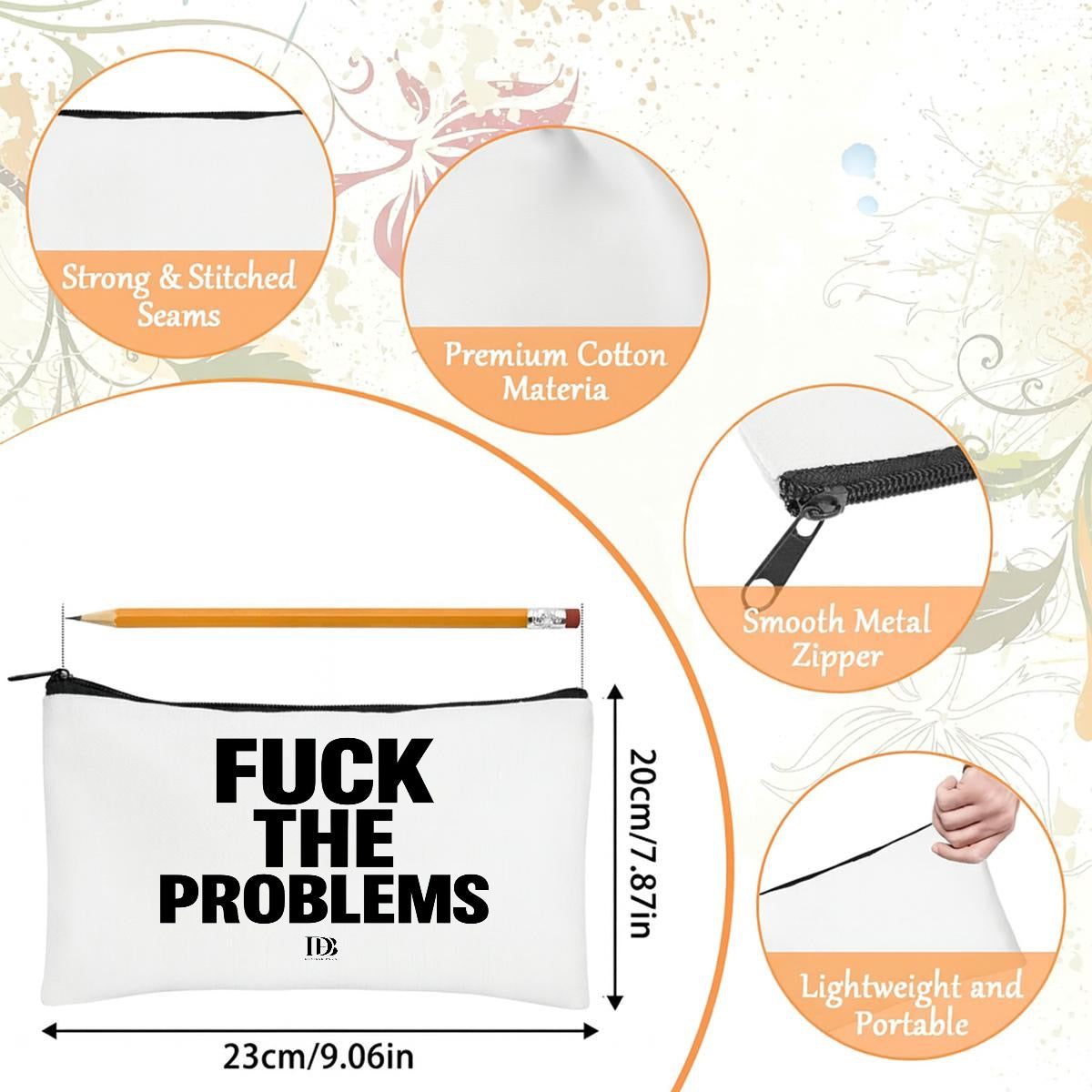 Fuck the problems Travel Organizer bag