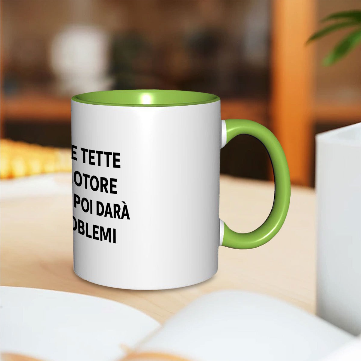Se ha le tette o un motore prima o poi ti darà dei problemi 11oz Mug