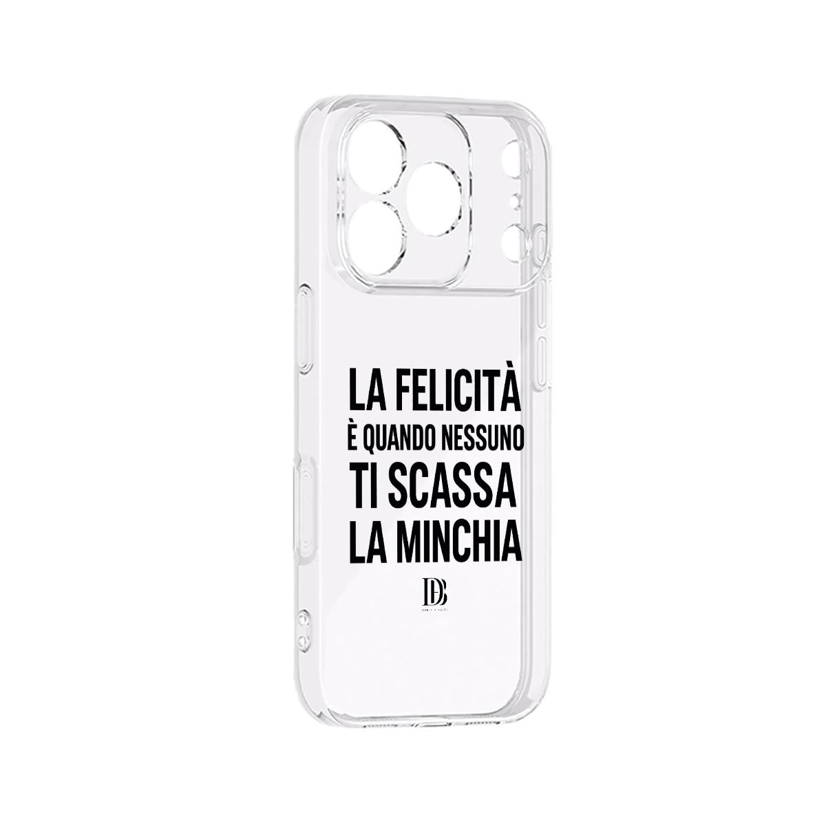 La felicità è quando nessuno ti scassa la minchia iPhone 17 Series Mobile Phone Case