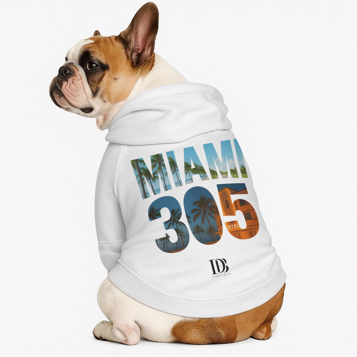 Miami 305 Pet Hooded Sweatshirt