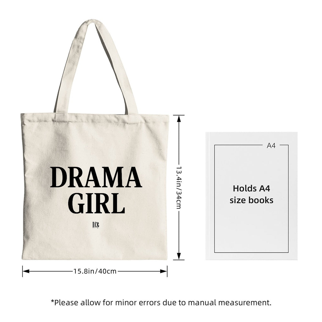 Drama girl shopping bag