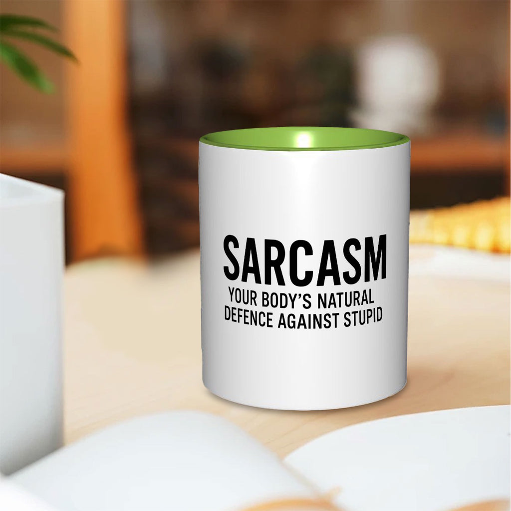Sarcasm 11oz Double Color Mug