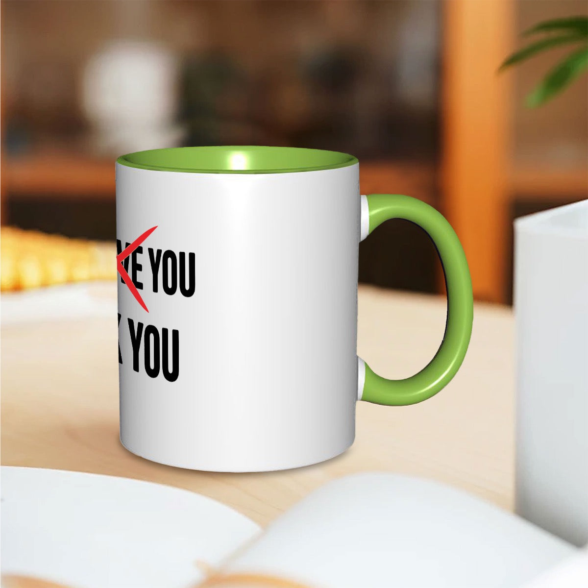 I forgive you fuck you 11oz Double Color Mug