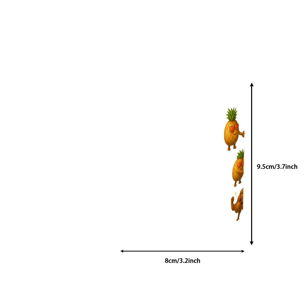 No pineapple on pizza 11oz Double Color Mug