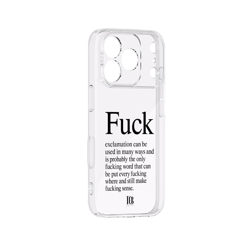 Fuck iPhone 17 Series Mobile Phone Case