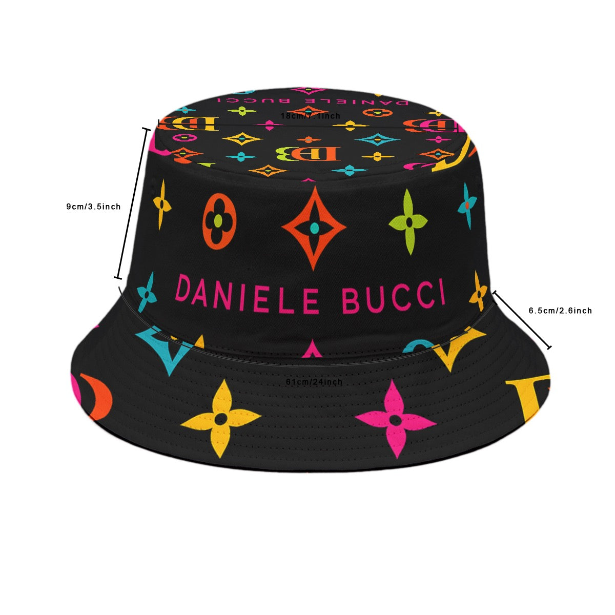 Daniele Bucci colorful Bucket Hat