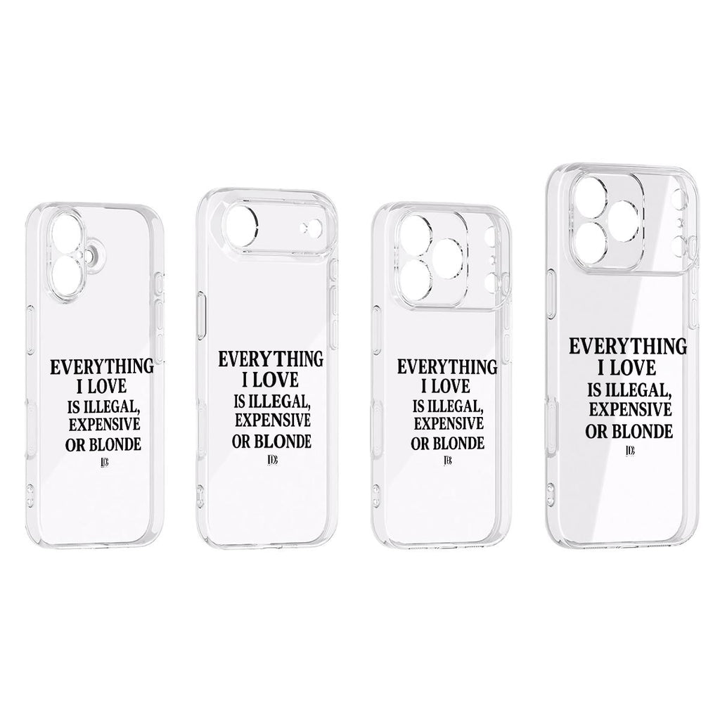 Everything I love is illegal iPhone 17 Series Mobile Phone Case
