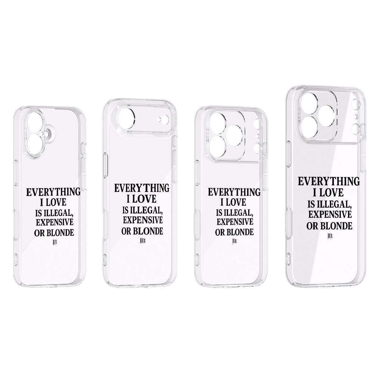 Everything I love is illegal iPhone 17 Series Mobile Phone Case