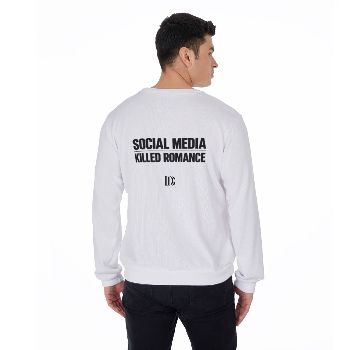 Social media killed romance unisex Sweater