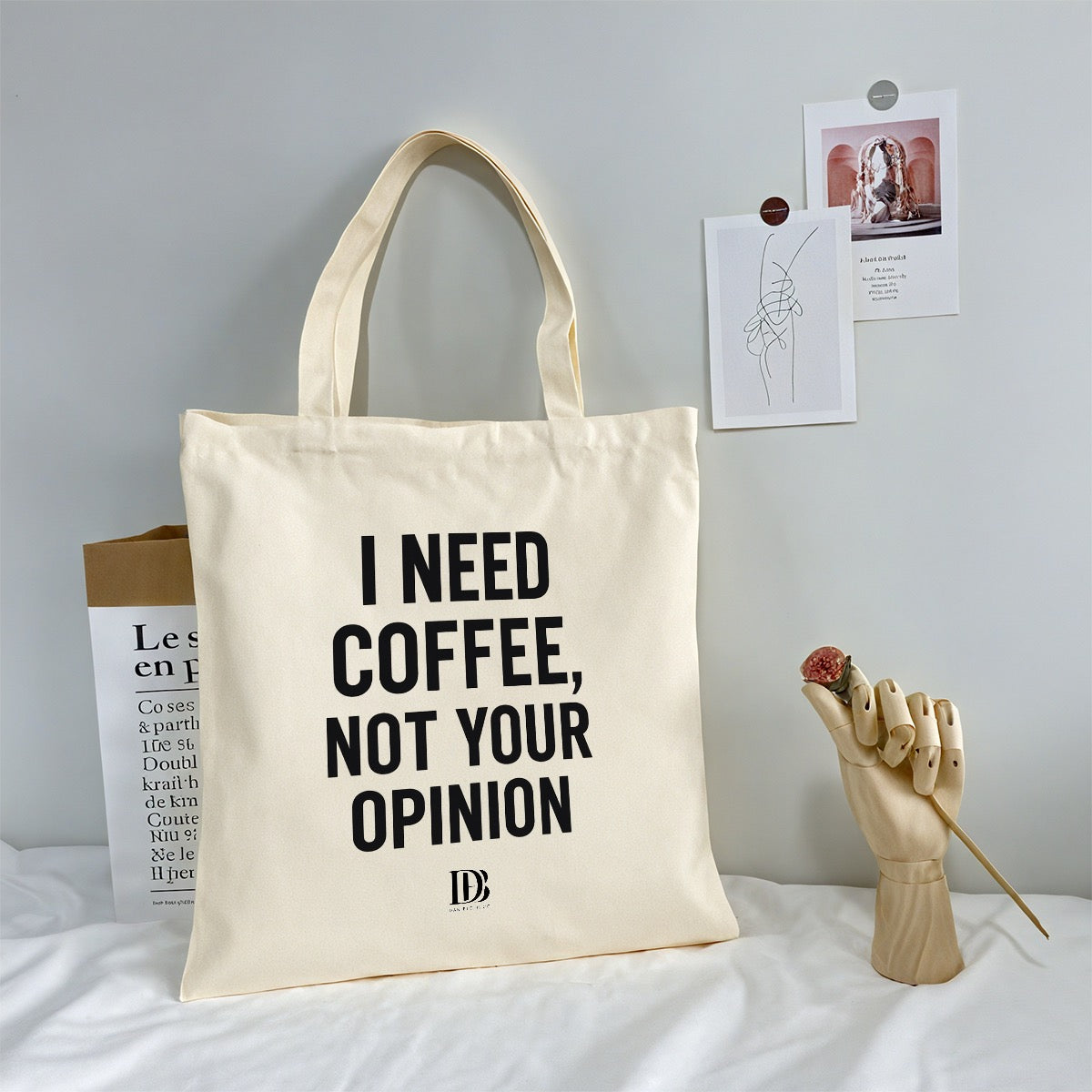I need coffee not your opinion Shopping Bag