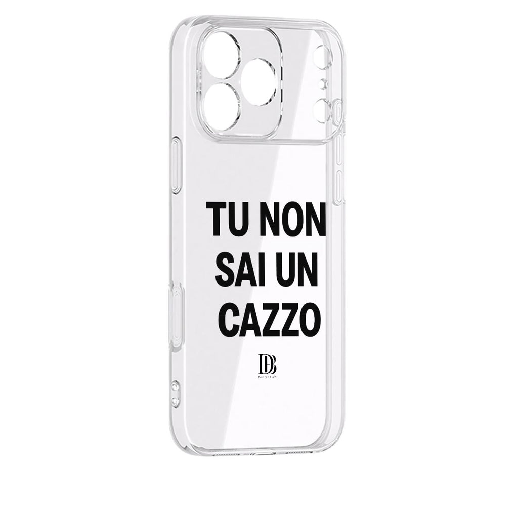 Tu non sai un cazzo iPhone 17 Series Mobile Phone Case