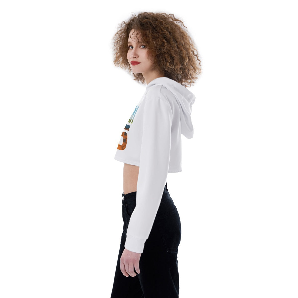 Miami 305 Women Crop Hoodie