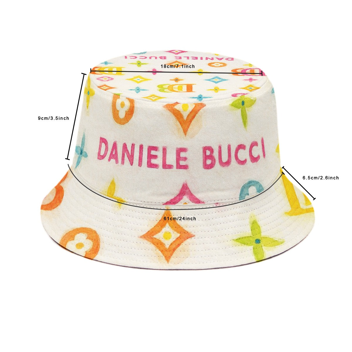 Daniele Bucci colorful Bucket Hat