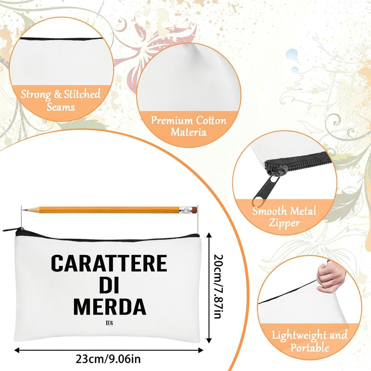 Carattere di merda Travel Organizer bag
