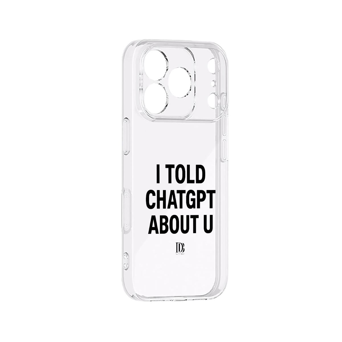 I told ChatGPT about u iPhone 17 Series Mobile Phone Case