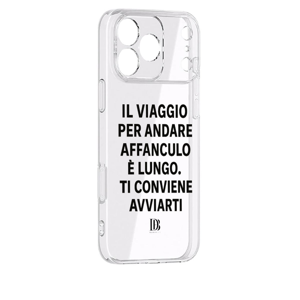 Il viaggio per andare affanculo è lungo ti conviene avviarti 
iPhone 17 Series Mobile Phone Case