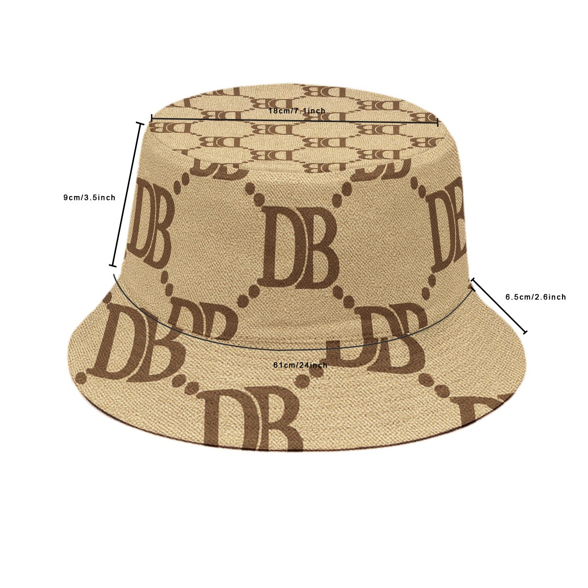 Daniele Bucci brown Bucket Hat