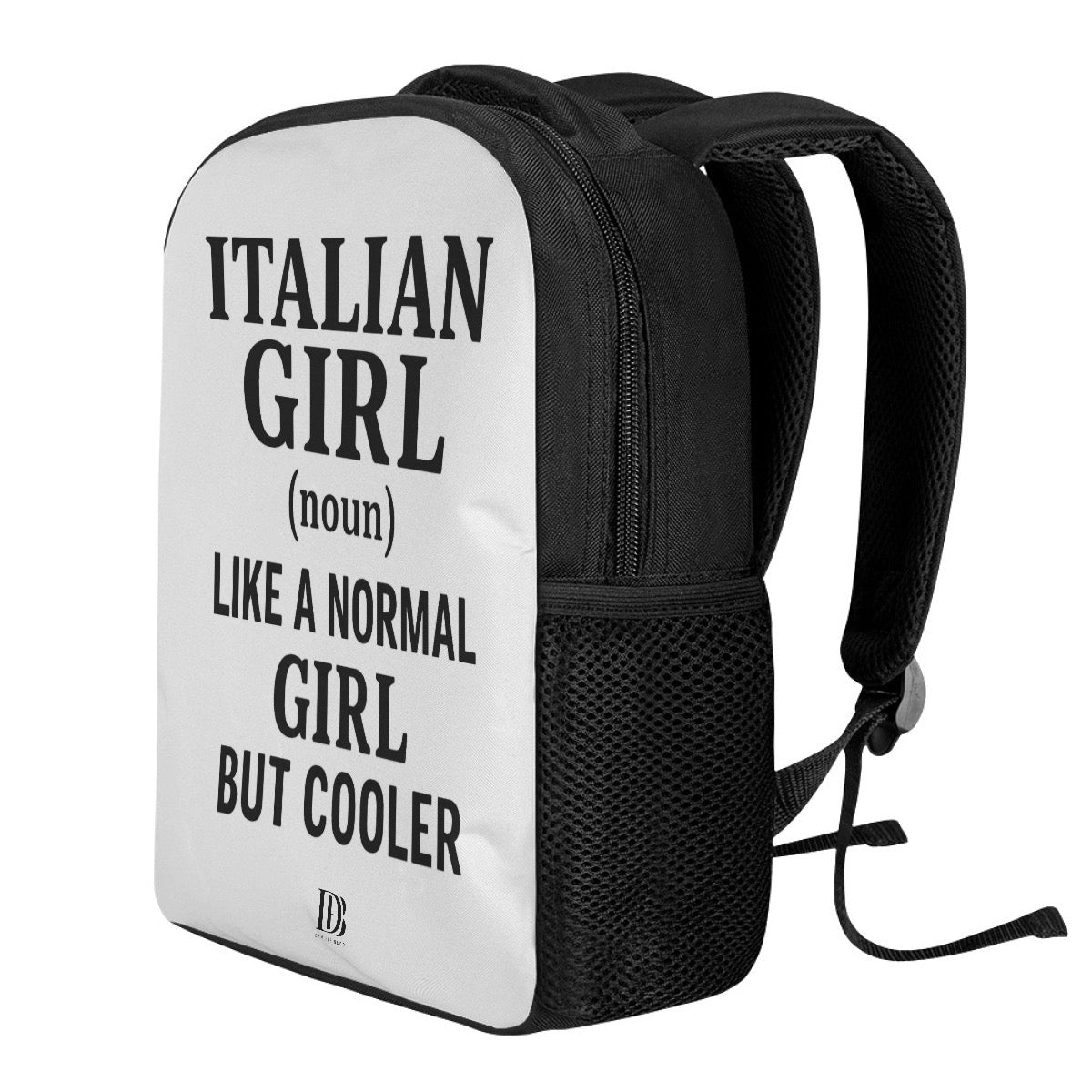 Italian girl like a normal girl but cooler Backpack