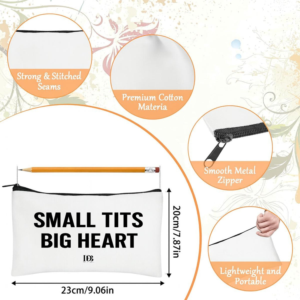 Small tits big heart Travel Organizer bag
