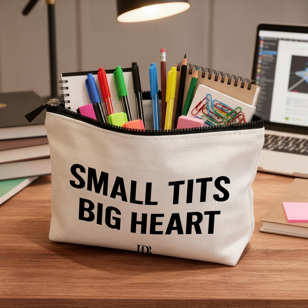 Small tits big heart Travel Organizer bag