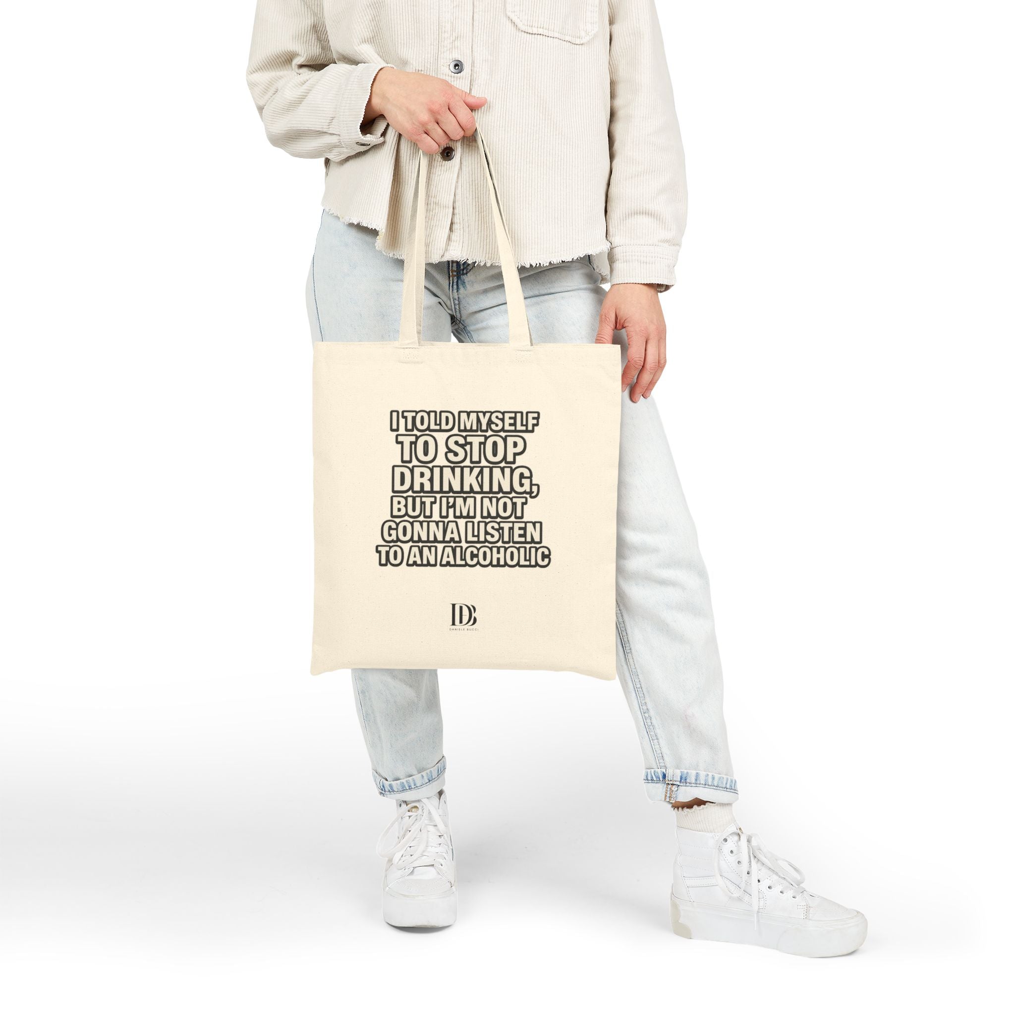 Stop Drinking shopping bag