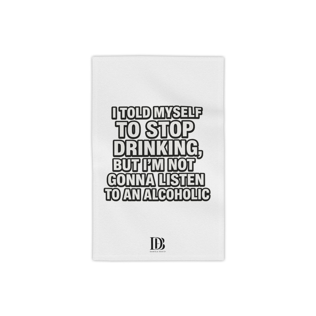 Stop Drinking beach towel