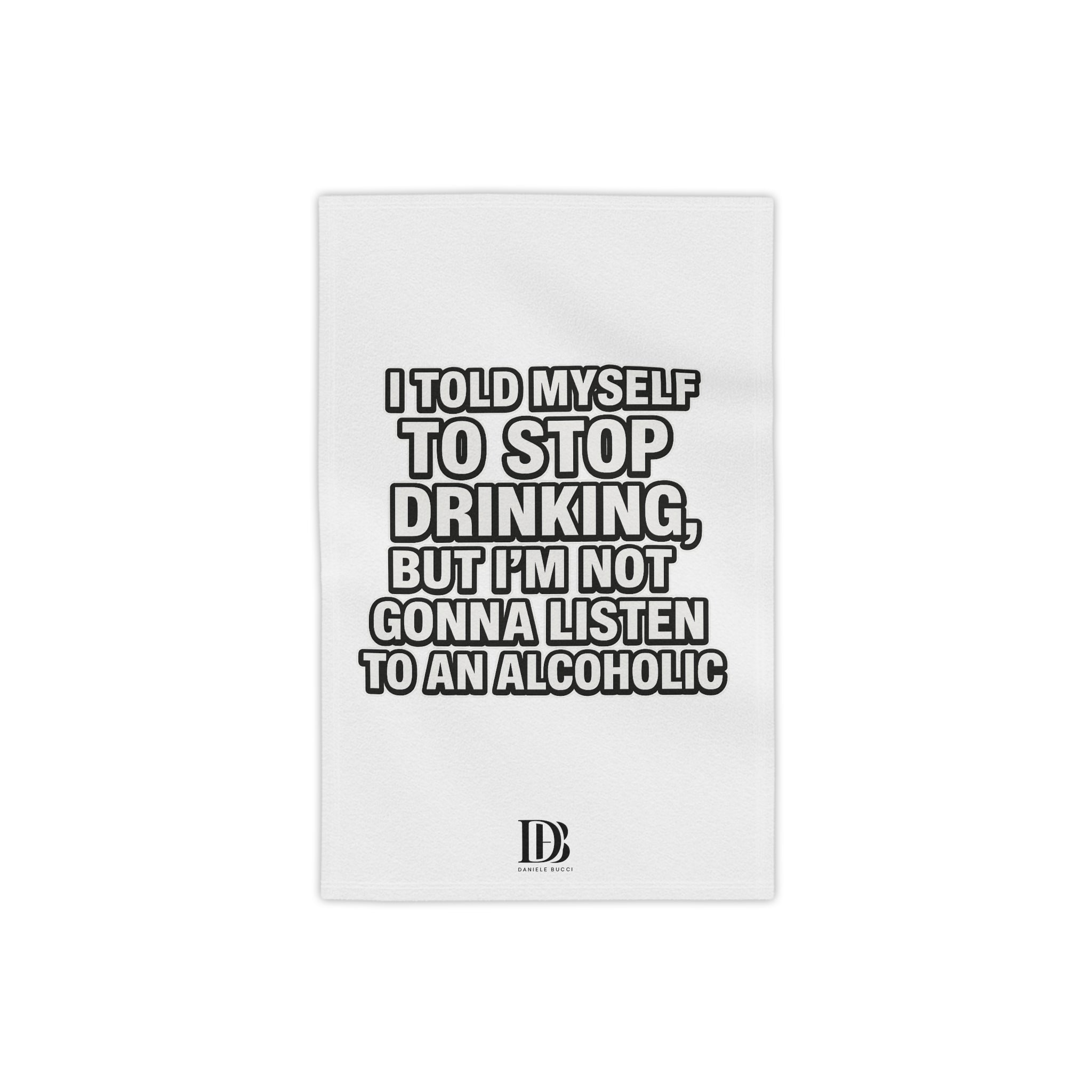 Stop Drinking beach towel