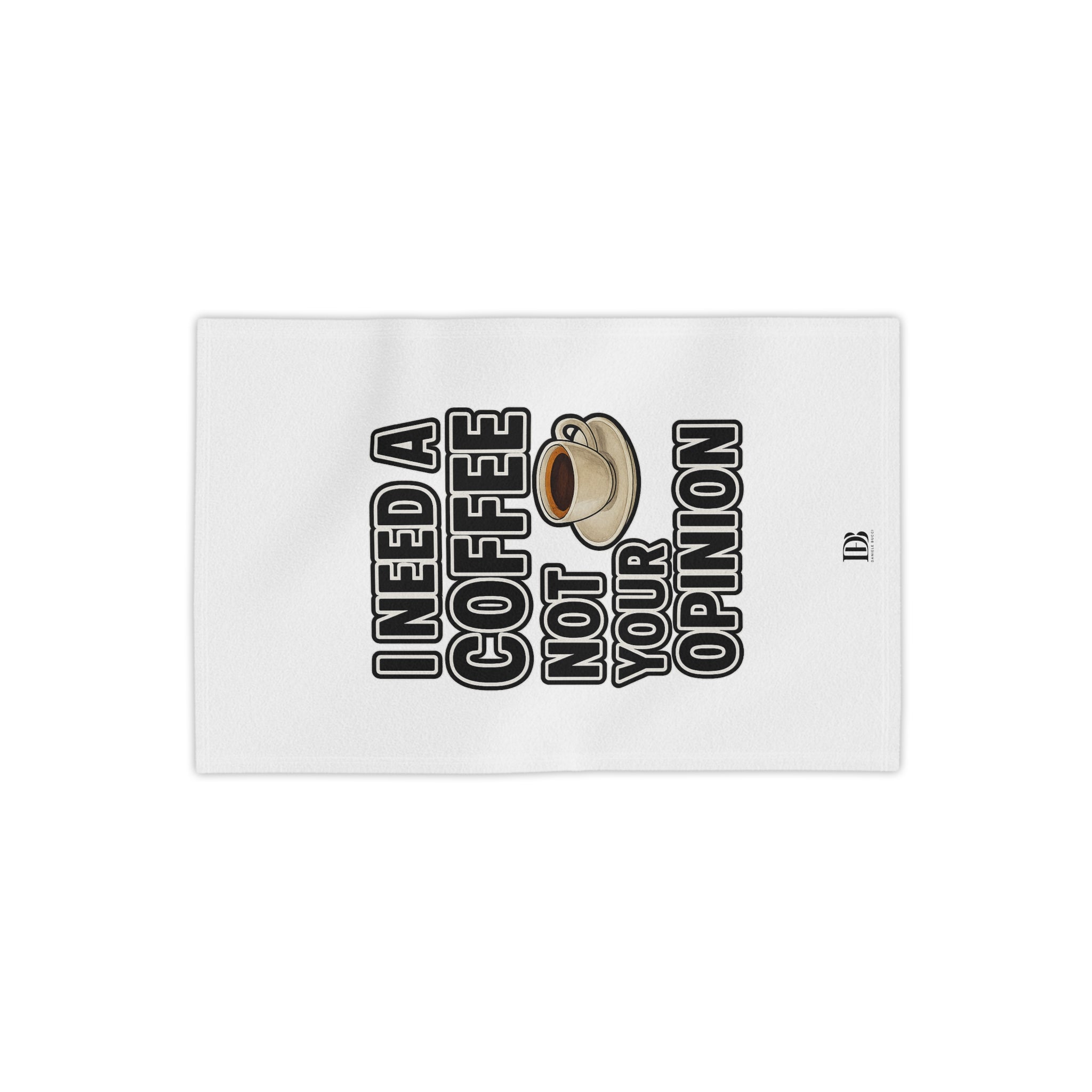 I need coffee not your opinion beach towel