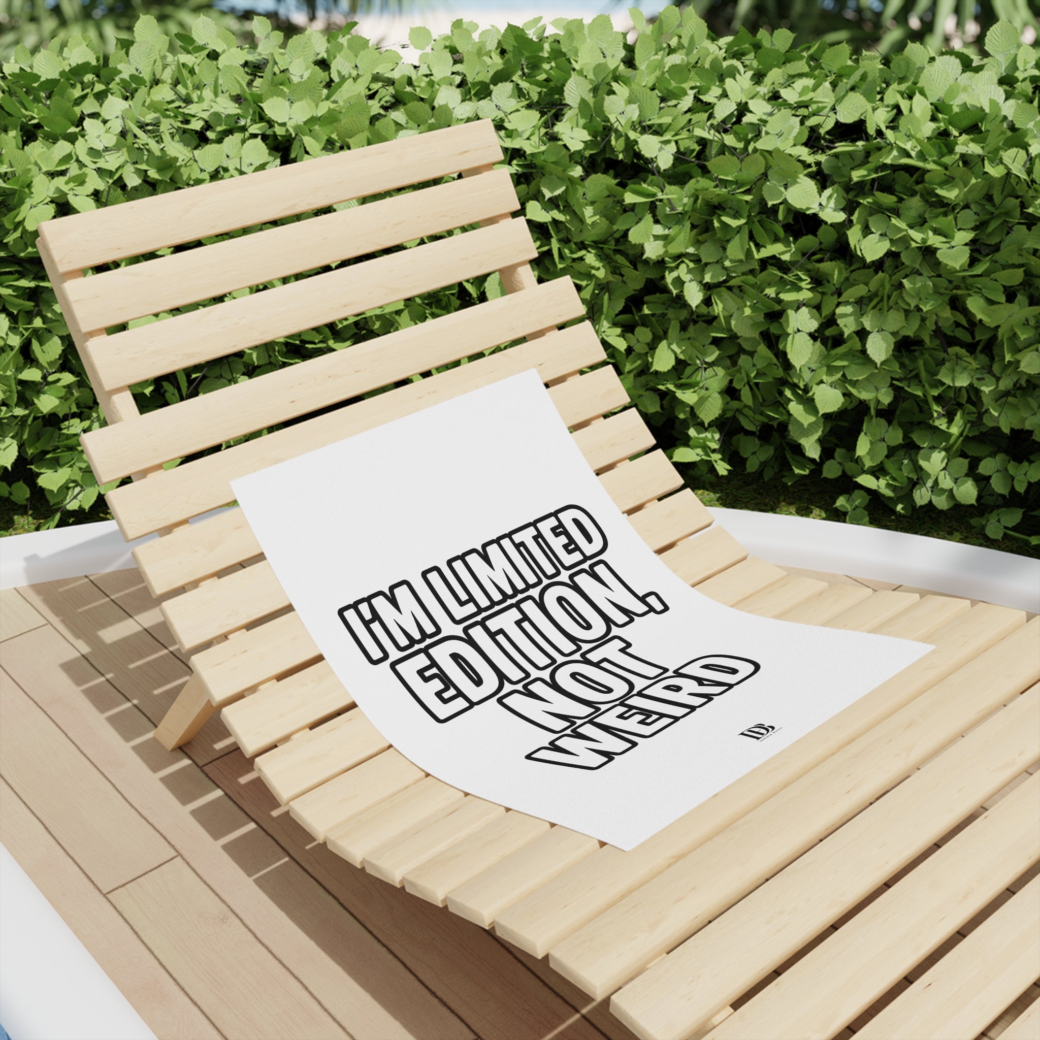 I’m Limited Edition Beach Towel