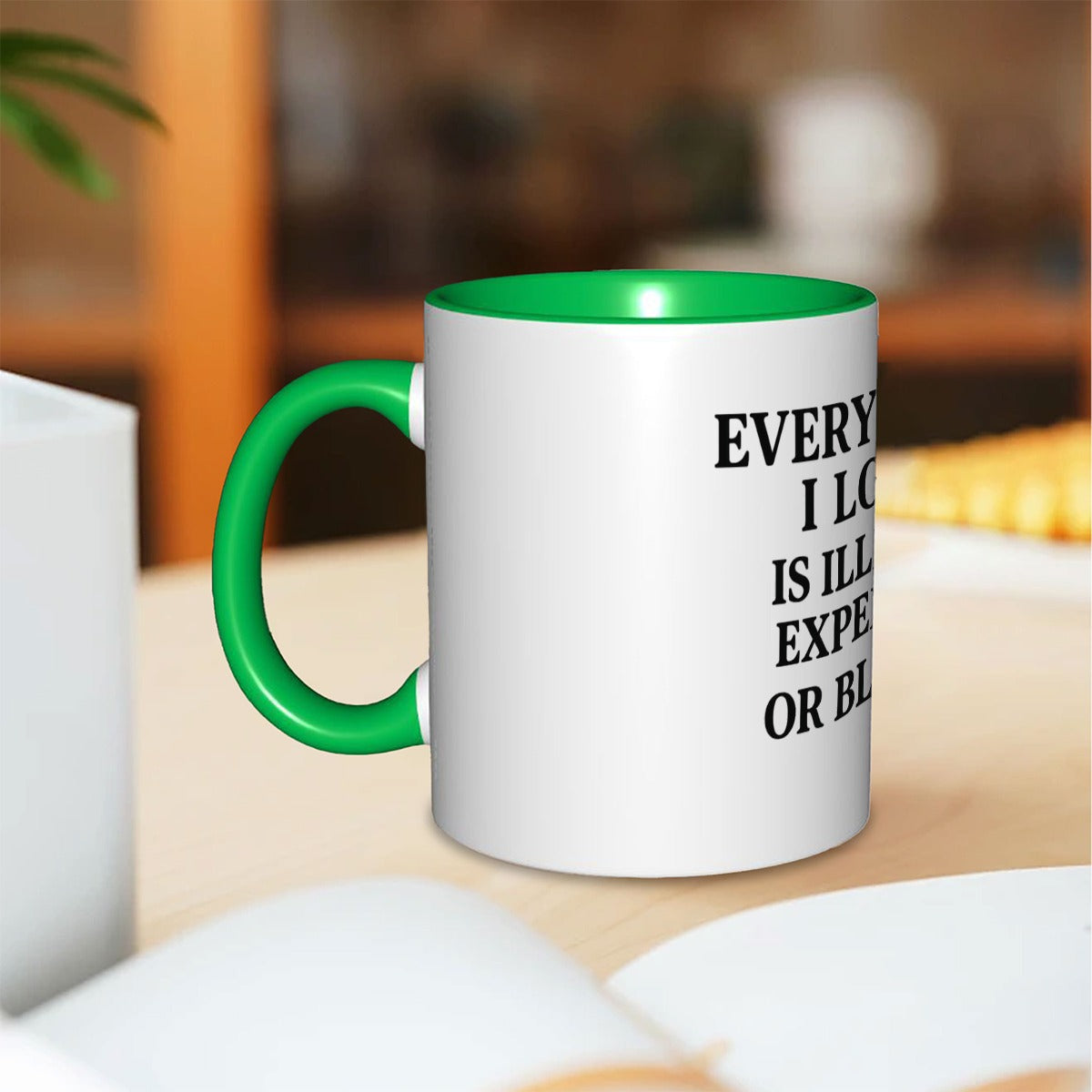Everything I love is illegal 11oz Mug
