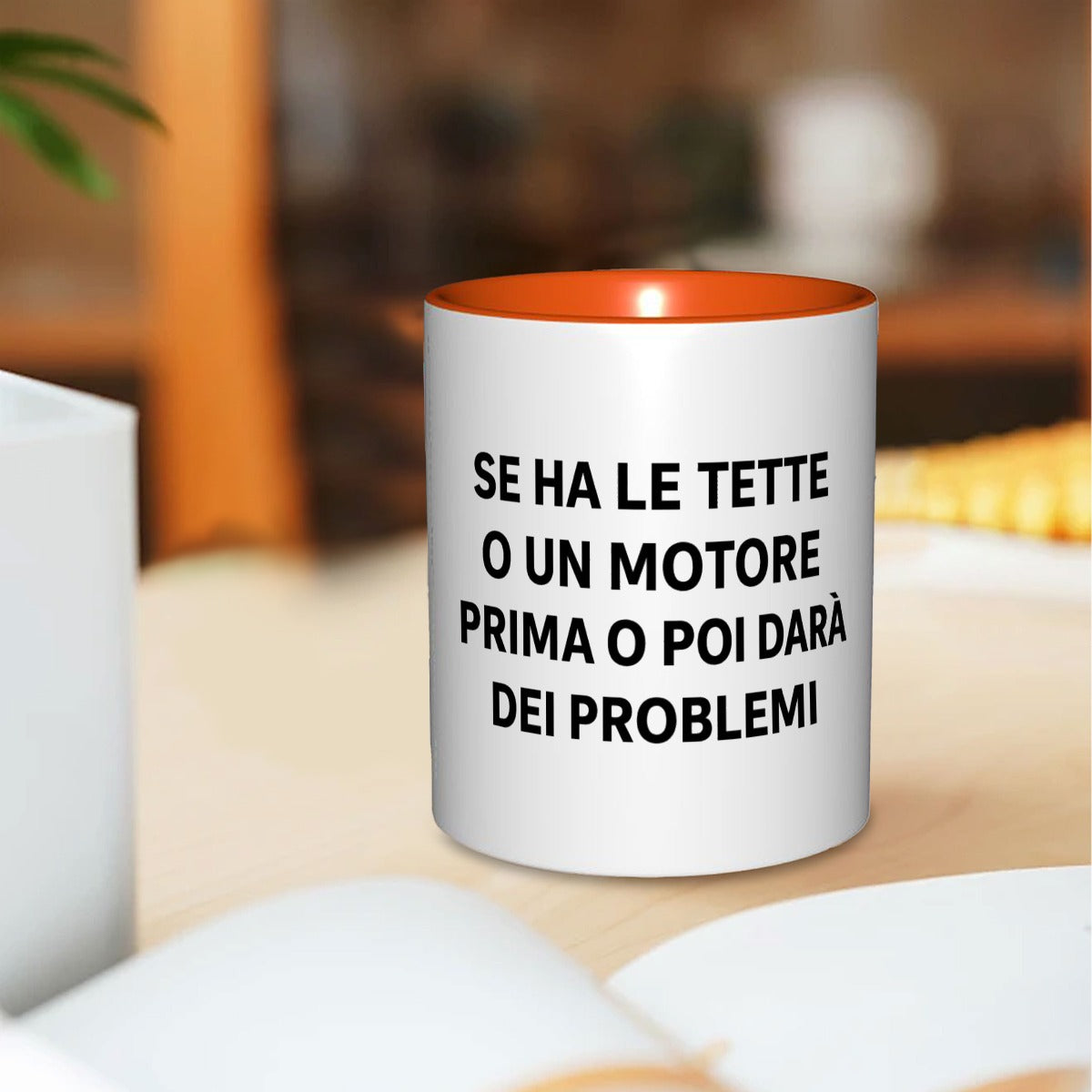 Se ha le tette o un motore prima o poi ti darà dei problemi 11oz Mug