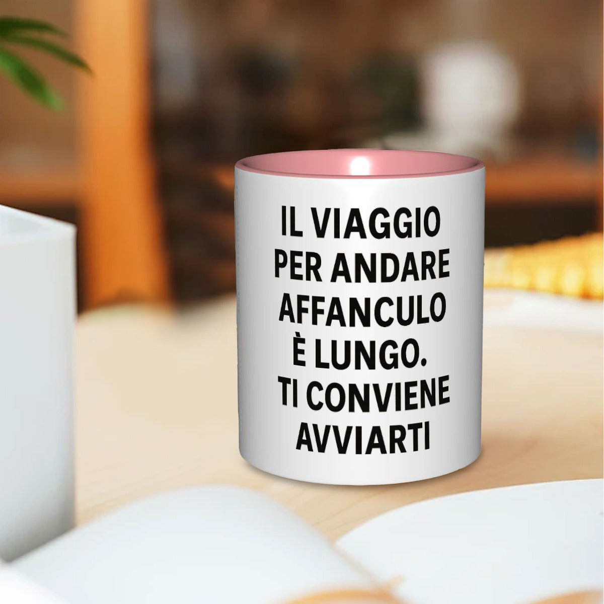 Il viaggio per andare affanculo è lungo ti conviene avviarti 11oz Mug