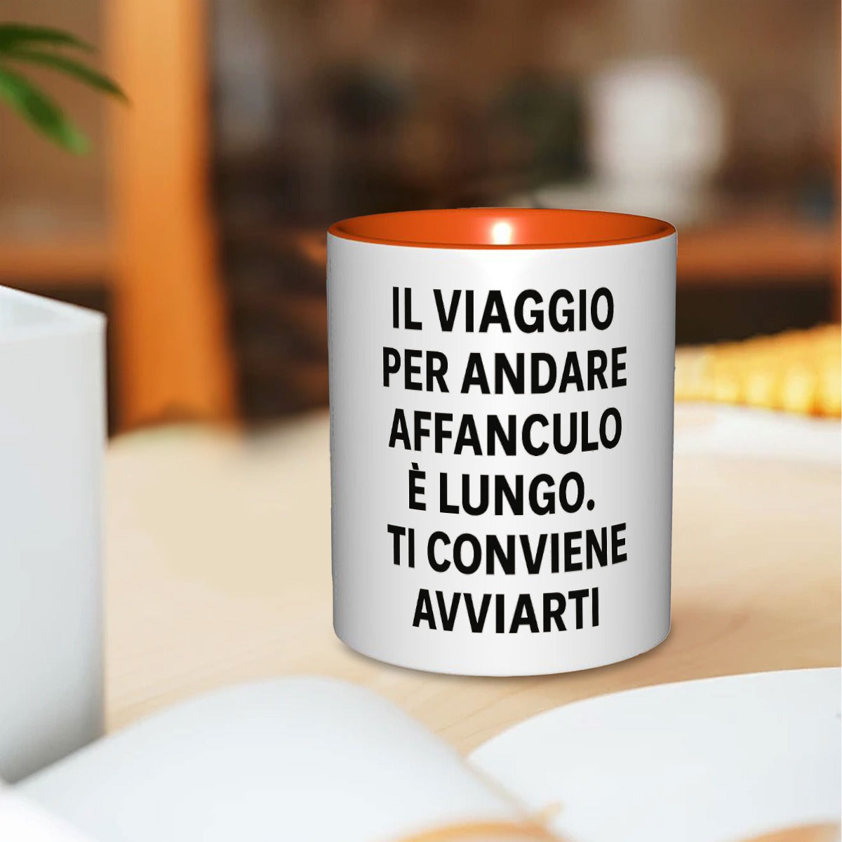 Il viaggio per andare affanculo è lungo ti conviene avviarti 11oz Mug