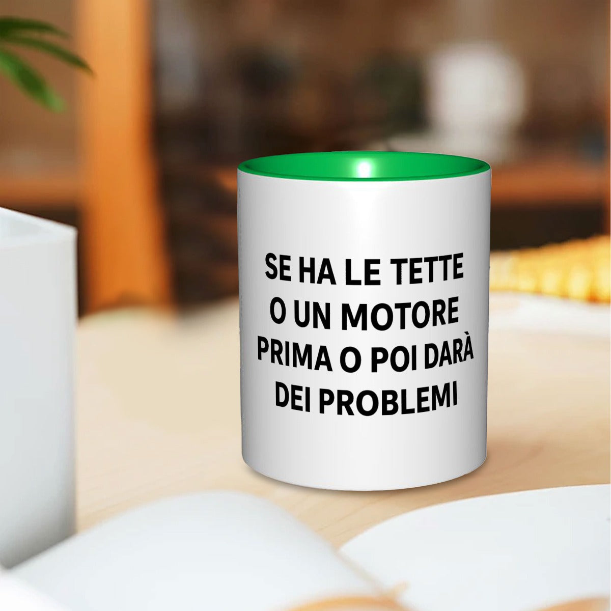 Se ha le tette o un motore prima o poi ti darà dei problemi 11oz Mug